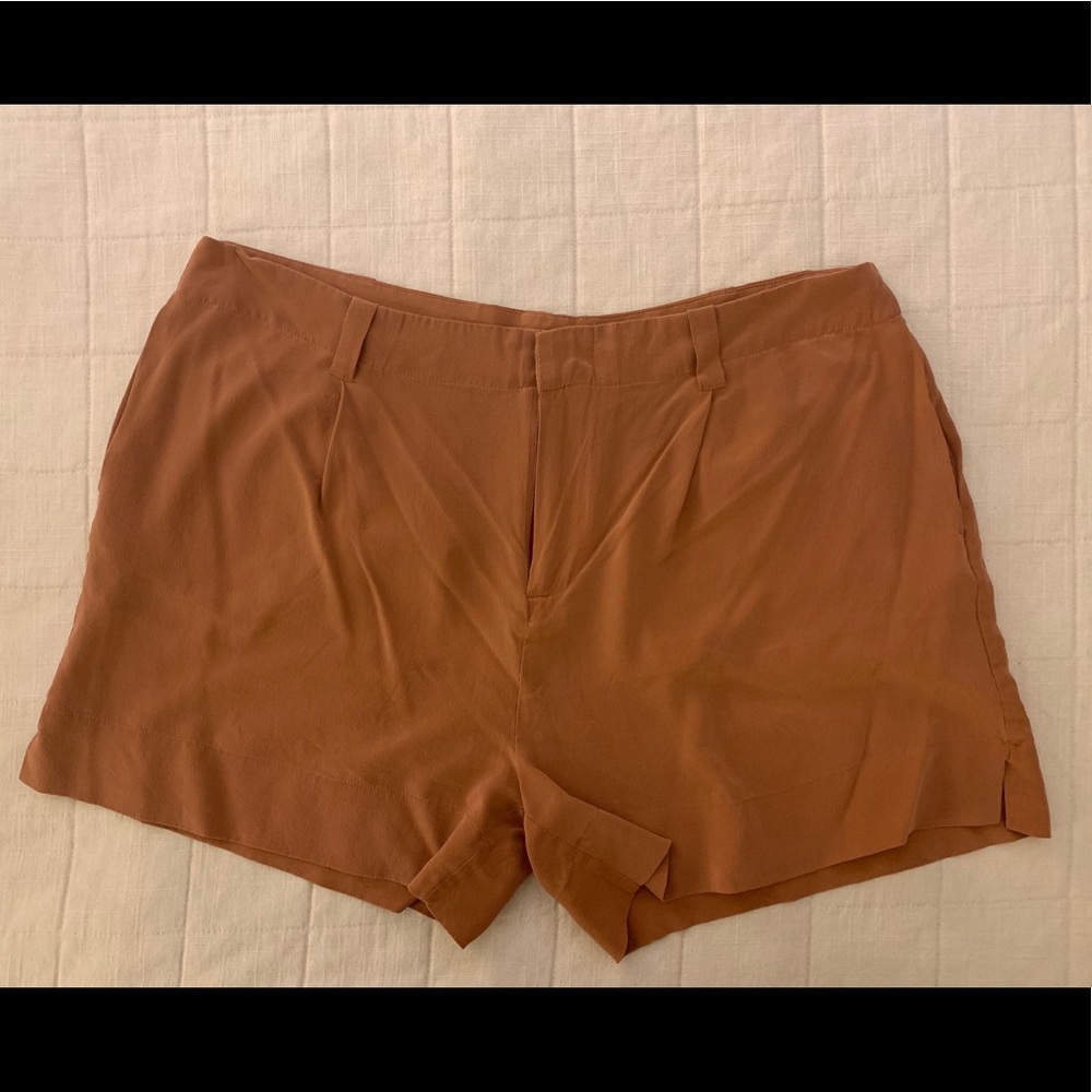 Joie High Waisted Silk Short - Size 10